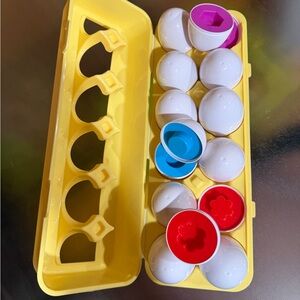 Colorful Egg Shape Sorting Toy